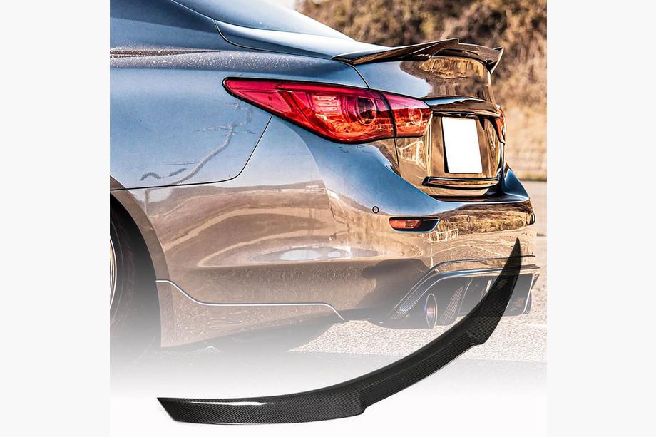 Infiniti Q50/Q60 2013-2024 Spoiler V6 (for Q50, Carbon) Image