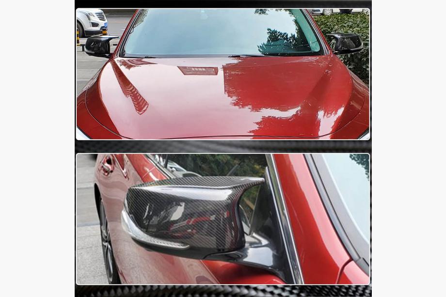 Infiniti Q50/Q60 2013-2024 Mirror Covers V2 (Carbon) Photo 4