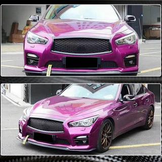 Front Bumper Lip V1 for Q50 Sport 2014-2017 Carbon Infiniti Q50/Q60 2013-2024 photo 3