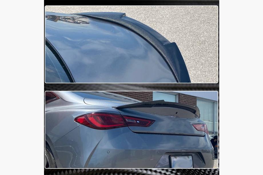 Infiniti Q50/Q60 2013-2024 Spoiler V1 (for Q60 2016-2022, Carbon) Photo 5