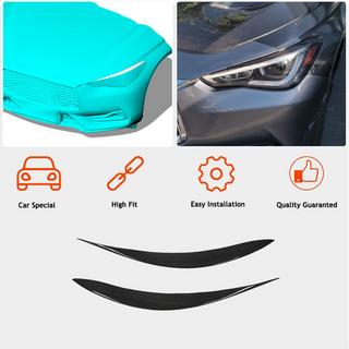 Headlight Eyelids (for Q60 2016-2022, Carbon) Infiniti Q50/Q60 2013-2024 photo 3