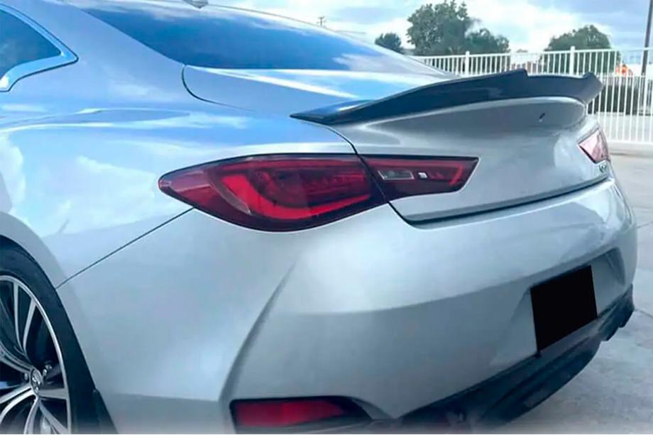 Infiniti Q50/Q60 2013-2024 Spoiler V2 (for Q60 2016-2022, Carbon) Photo 1