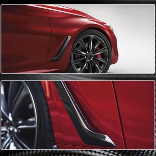 Carbon Front Fender Covers (for Q60 2016-2022) Infiniti Q50/Q60 2013-2024 photo 3