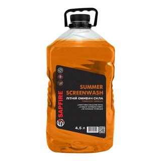 Summer Windshield Washer SAPFIRE Summer Screenwash 4.5L - Tobacco Vanille