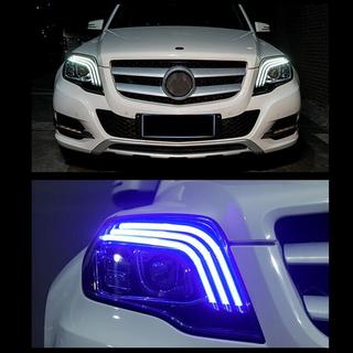 FullLed V-2 Headlights (2012-2015, 2 pcs) Mercedes GLK сlass X204 2008-2015 photo 1