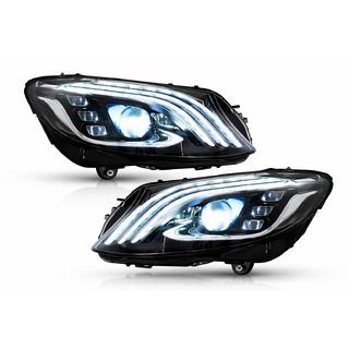 Front Headlights Maybach (2 pcs) Mercedes C-сlass W205 2014-2021 photo 3