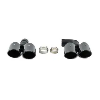Black exhaust tips in X3M F97 style (V1) photo 1