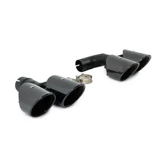Black exhaust tips in X3M F97 style (V1) photo 4