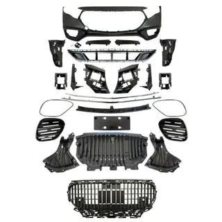 Front bumper in W223 Maybach style photo 3