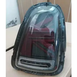 Rear LED Tail Lights Union Jack Black V-1 Style (2 pcs) Mini Cooper R56/57 2006-2014