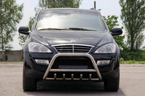 SsangYong Kyron 2005-2014 Bull Bar WT003 (Stainless Steel) photo 4