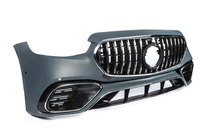Mercedes S-class W223 2020- Front AMG S63 bumper assembled photo 2
