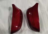 BMW 5 Series G30/G31 2017–2023 Mirror Covers M-Look Red Carbon photo 1