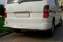 Toyota HiAce Rear Bar Stainless Steel photo 1