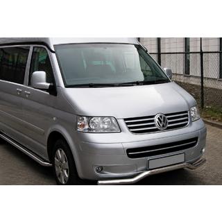 Front bull bar Wave (stainless steel)