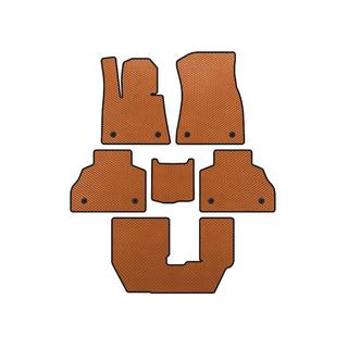 EVA Floor Mats (3 Rows, Orange) BMW X7 G07 2019-