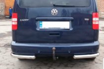 Volkswagen Caddy 2010-2015 Rear Corner Bars AK003 (2 pcs, stainless steel) photo 5