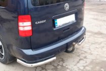 Volkswagen Caddy 2010-2015 Rear Corner Bars AK003 (2 pcs, stainless steel) photo 9