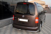 Volkswagen Caddy 2004-2010 Rear Corner Bars AK003 (2 pcs, stainless steel) photo 2