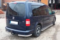 Volkswagen Caddy 2004-2010 Rear Corner Bars AK003 (2 pcs, stainless steel) photo 7