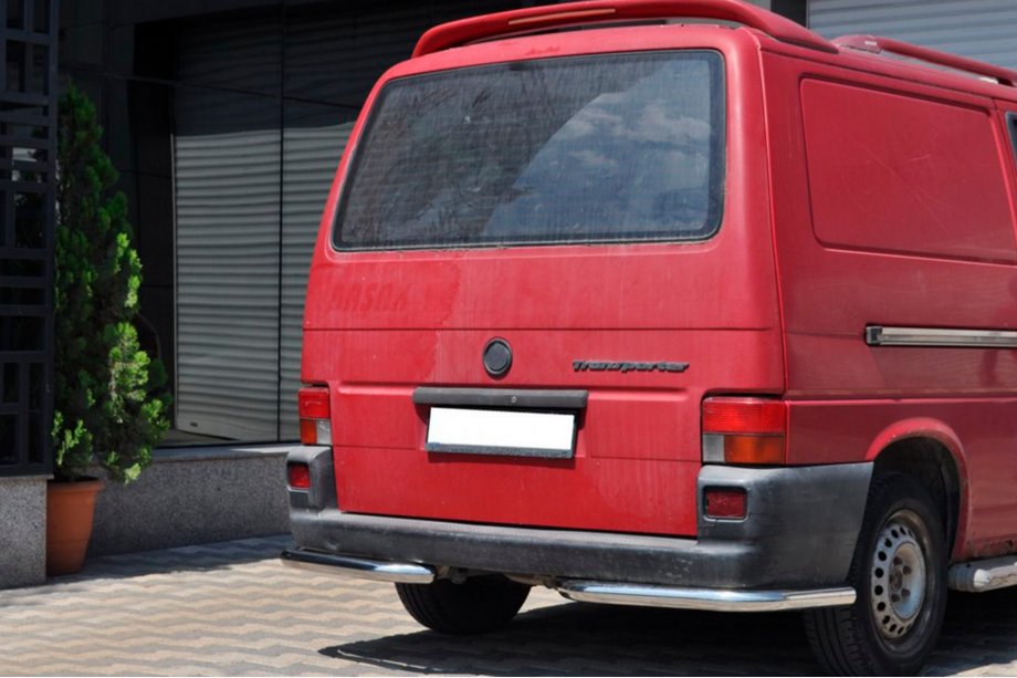 Volkswagen T4 Transporter 1990-2003 Rear Corner Bars AK003 (2 pcs, stainless steel) Photo 3
