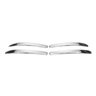 Stainless steel front bumper corner protectors (4 pcs) Volkswagen Caddy 2004-2010 photo 2