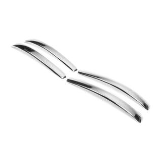 Stainless steel front bumper corner protectors (4 pcs) Volkswagen Caddy 2004-2010 photo 3