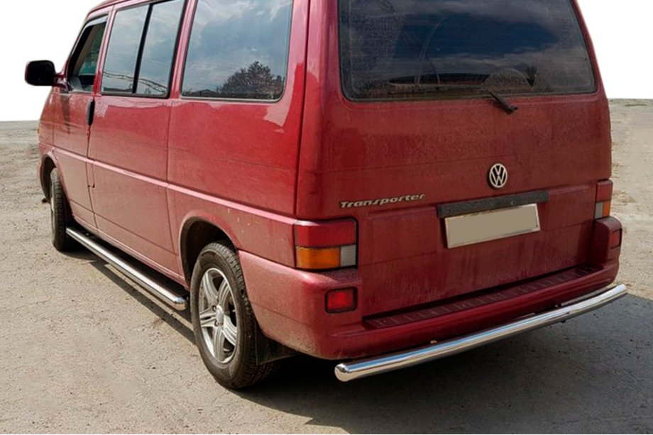 Volkswagen T4 Transporter 1990-2003 Rear Bar AK002 (Stainless Steel) Image