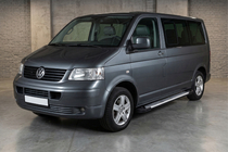Volkswagen T5 Transporter 2003-2010 Side Steps Line (2 pcs, Aluminum) photo 1