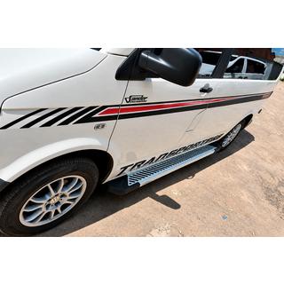 Side Steps Line-Type (2 pcs, Aluminum) Volkswagen T5 2010-2015 photo 1