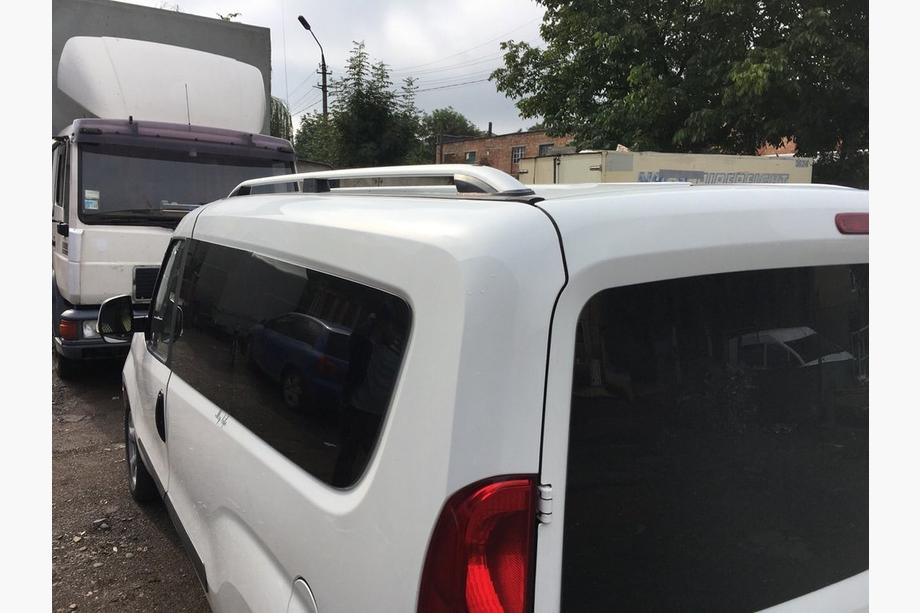Fiat Doblo II 2010-2022 Roof Rails CROWN (matte grey) Maxi Base Photo 3