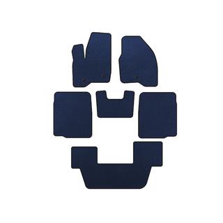 EVA Floor Mats (3 Rows, 2011-2015, Blue)