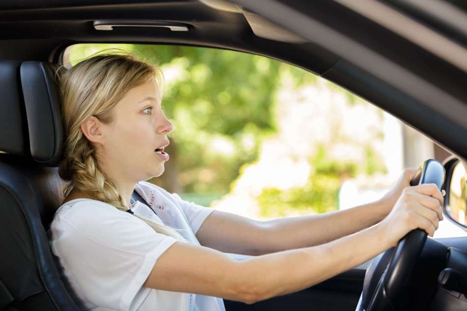 How to stop being nervous when driving for the first time?