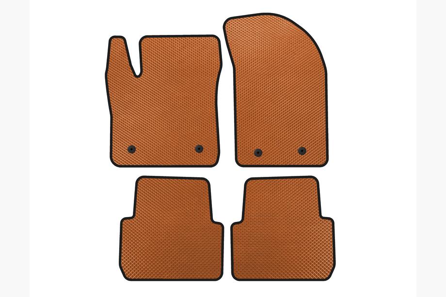 Chrysler 200 I 2010-2014 EVA Floor Mats (SD, Orange) Image