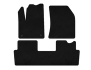 Citroen DS-7 2017- Textile Floor Mats Premium (2018+, Black) photo 1