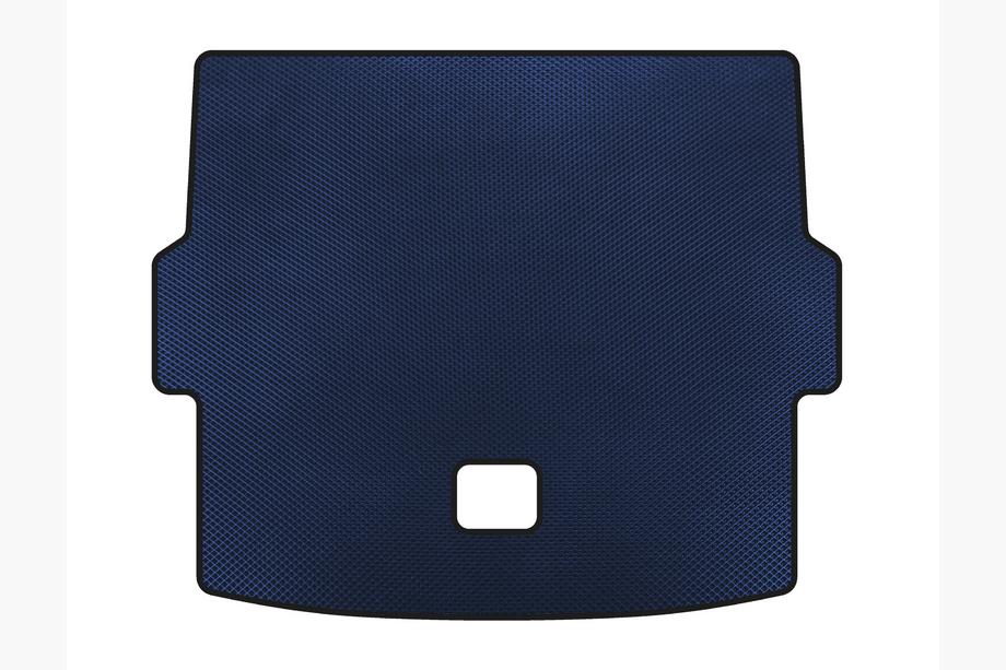 Citroen DS-7 2017- EVA Trunk Mat (2018+, Blue) Image