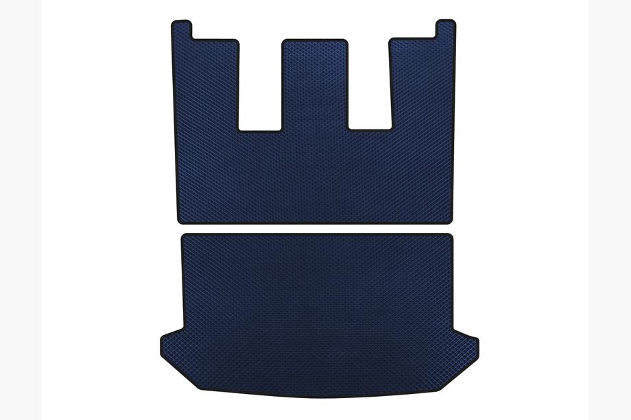 Citroen C-8 2002-2014 EVA Trunk Mat v1 (Blue) Image