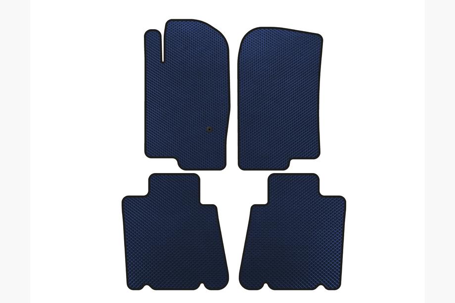Ford Explorer 2001-2005 EVA Floor Mats (2 Rows, Blue) Image