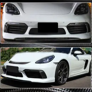 Fog Light Covers (2016-2019, Carbon) Porsche Boxster/Cayman 982 (718) 2016- photo 4