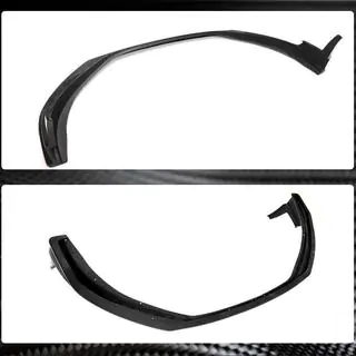 Front Bumper Lip V1 (2016-2019, Carbon) Porsche Boxster/Cayman 982 (718) 2016- photo 4