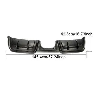 Rear Bumper Diffuser V3 (2016-2019, Carbon) photo 4