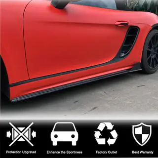 Side Skirts V1 (2016-2019, Carbon) photo 3