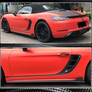 Side Skirts V1 (2016-2019, Carbon) photo 4