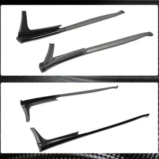 Side Skirts V2 (2016-2019, Carbon) photo 4