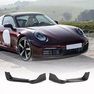 Carbon Front Bumper Flaps for Carrera 4 S 4S
