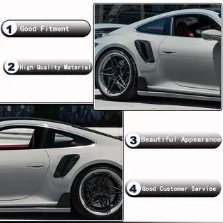 Carbon Rear Fender Covers (for Carrera/Targa) photo 3