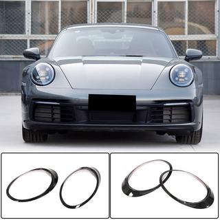 Headlight Covers (Carbon) Porsche 911 2018- photo 1