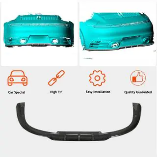 Rear Bumper Diffuser for Carrera/Targa, Carbon photo 2