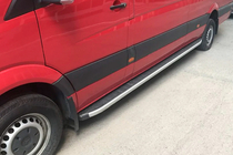 Volkswagen Crafter 2006-2016 Side Steps Fullmond (2 pcs, aluminum) photo 1