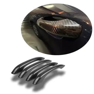 Door Handle Covers (2018-2021, Carbon) Porsche Macan 2014-2024 photo 1